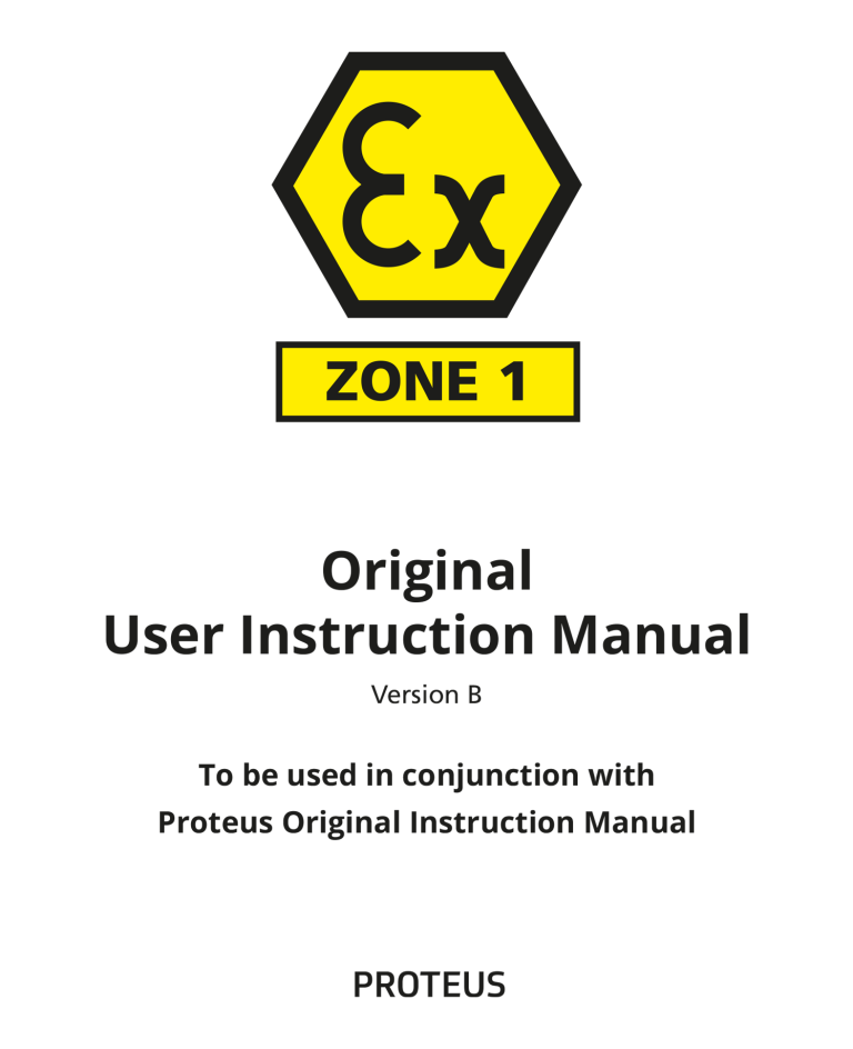 Cover of Proteus ATEX Zone 1