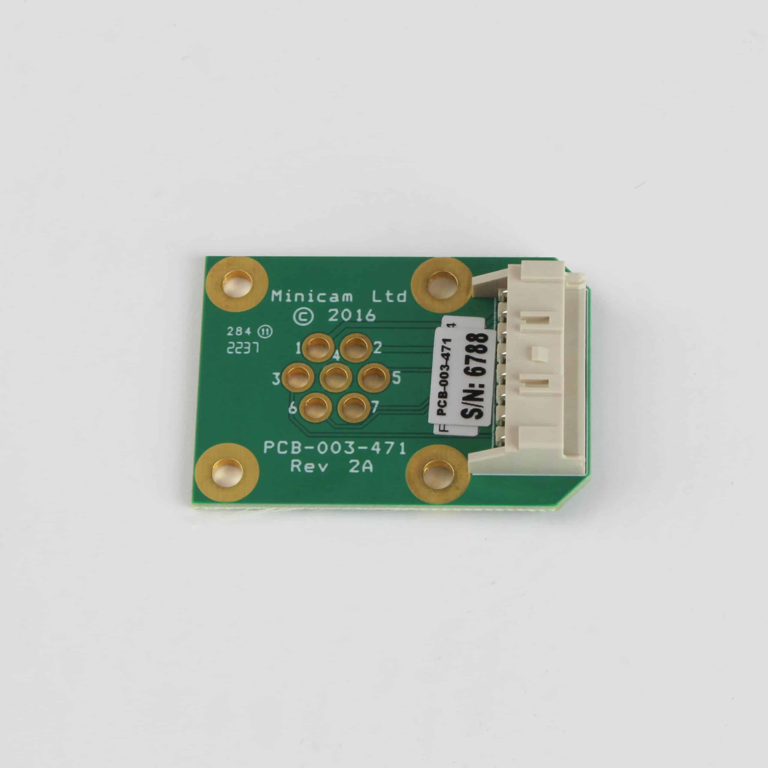 PCB-003-471 – SOLOPRO MKII CCU 7 WAY CONNECTOR PCB (REV 2A)